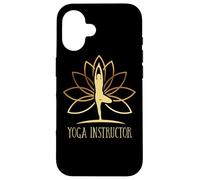 Yoga Instructor Instructor Formador Profesor Namaste Zen Carcasa para iPhone 16