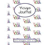 Yoga Journal: Blank Yoga Notebook | Yoga Teacher Planner | 100 Pages, 8.5" x 11"