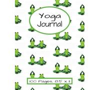 Yoga Journal: Blank Yoga Notebook | Yoga Teacher Planner | 100 Pages, 8.5" x 11"