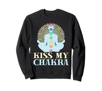 Yoga Kiss My Chakra Yoga Divertido Sudadera