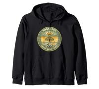 Yoga Life Mindfulness Body Soul Vintage Retro Regalo para Yogis Sudadera con Capucha