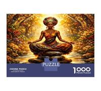Yoga Light Serenity 1000 Piezas Set De Meditación Tranquila en el Bosque Puzzle Cartón Premium - Antiestrés Y Decoración, Regalo para Mujeres, Hombres Y Niños, Entrena El Cerebro 70x50cm/1000pcs