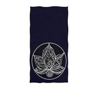 Yoga Lotus Toallas Manos 40X70Cm Absorbente Toallas Lavabo Ligeras Toalla Baño para Hombre Hotel Mujer