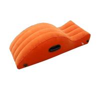 Yoga Lounge Chair Inflatable - Yoga Chair Lounge | Portable Inflatable Flocked Recliner | Practice Couch for Pilates | Inflatâble Yôga Training Lounger | Foldable Pilates Exercise Support Sofa