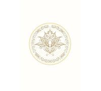 Yoga Lover - Spirituelles Yoga Notizbuch mit Lotus Mandala: 6x9 Zoll Journal für Yoga, Meditation und Achtsamkeit - Dotted Grid mit Seitenzahlen und Inhaltsverzeichnis