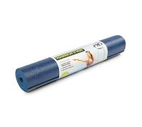 Yoga Mad Warrior II Mat Esterilla para Yoga/Pilates/Gimnasia, Unisex Adulto, Azul Oscuro, 4mm