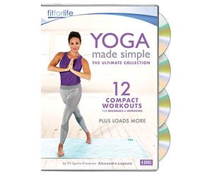 Yoga Made Simple - The Ultimate Collection - 12 Compact Workouts for Beginners & Improvers Plus Loads More - Presented by Alexandra Legouix - Fit for life series [DVD] [2021]