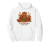 Yoga Mama Bear - Regalo Divertido para mamás Mindfulness Wellness Sudadera con Capucha