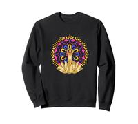 Yoga Mandala Namaste,Mosaico Zen,Símbolo Om,Meditación de Flores Sudadera