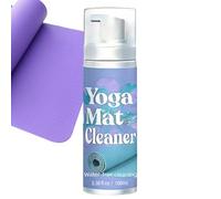 Yoga Mat Cleaner, 100ml Stain Removal Foam Agent, Gym Equipment Hygiene Spray Solution, Control Formula For Blocks Rollers Fitness Gear Indoor Home Travel Daily Exercise Pilates Workout Mat Care