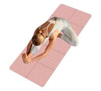 Yoga Mat, Fitness Pad, 12.2x10.63x3.15 Inches Waterproof Yoga Accessory, Non Slip & Sturdy Design, Floor Workout Rug for Outdoor, Travel, Meditation, Exercise, Gym, Studio