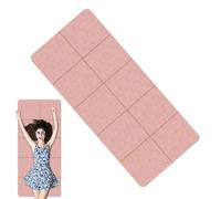 Yoga Mat, Fitness Pad, Non-Slip Workout Rug, 6 mm Exercise Cushion, 72.05x24.02x0.24 pulgadas Portable Floor Mat on Home Travel Meditation Pilates Stretching for Women Men