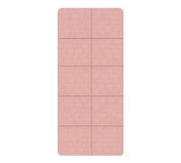 Yoga Mat, Floor Workout Fitness Pad, 6 mm Portable No Lipstick Ejercise for Outdoor, Home, Travel, Meditación, Ideal para mujeres, hombres y entusiastas para la práctica cómoda
