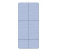 Yoga Mat, Floor Workout Fitness Pad, 6 mm Portable No Lipstick Ejercise for Outdoor, Home, Travel, Meditación, Ideal para mujeres, hombres y entusiastas para la práctica cómoda