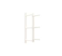 Yoga Matte Hantelablage Estante de almacenamiento esterilla yoga simple y conveniente organización for el hogar montado(75cm White)