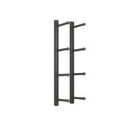 Yoga Matte Hantelablage Estante de almacenamiento esterilla yoga simple y conveniente organización for el hogar montado(105cm Black)