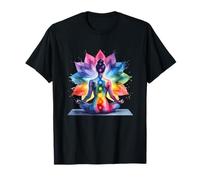 Yoga Meditación Espiritual Cuerpo Energía Chakra Camiseta
