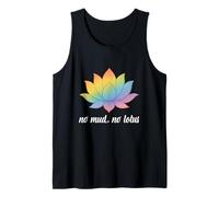 Yoga Meditación Filosofía Zen Sin Barro No Lotus Colorido Camiseta sin Mangas