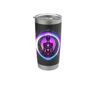 Yoga Meditación Kundalini Chakra Energía Vaso térmico de acero inoxidable de doble pared