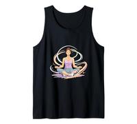 Yoga Meditación Mente Calma Bienestar Adeptivo Camiseta sin Mangas