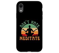 Yoga Meditar Paz Meditación Zen Namaste Mujeres Carcasa para iPhone XR