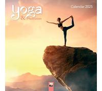Yoga & Meditation Wall Calendar 2025 (Art Calendar)