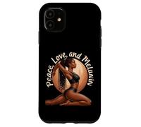 Yoga Melanina Negro Mujeres Namaste Paz Meditación Amor Yoga Carcasa para iPhone 11