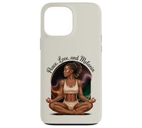 Yoga Melanina Negro Mujeres Namaste Paz Meditación Amor Yoga Carcasa para iPhone 13 Pro Max