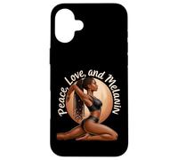 Yoga Melanina Negro Mujeres Namaste Paz Meditación Amor Yoga Carcasa para iPhone 16 Plus