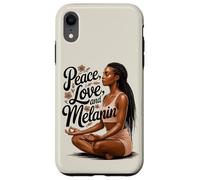 Yoga Melanina Negro Mujeres Namaste Paz Meditación Amor Yoga Carcasa para iPhone XR