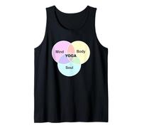 Yoga Mente Cuerpo Alma Yoga Camiseta sin Mangas