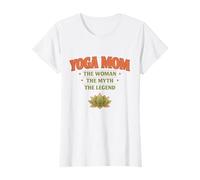 Yoga Mom The Woman, Mito y Leyenda Divertido Regalo para Madres Camiseta