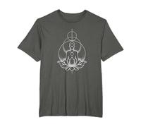 Yoga Namaste Flor - Meditación Fisica Mental Yoga Camiseta