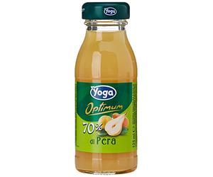 Yoga - Optimum Juice 70% Pear, 125 ml (paquete de 6)