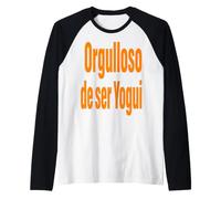 Yoga Orgulloso de Ser Yogui Camiseta Manga Raglan
