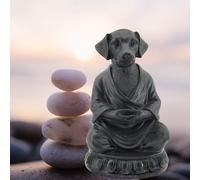 Yoga perro, perro, meditando Buda, Budas, meditando Animal de perros, Zen como Estatua, Pet Memorial, jardín Estatua, mascotas