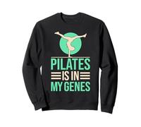 Yoga Pilates Is In My Genes Yoga Divertido Sudadera