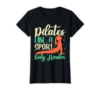 Yoga Pilates Like A Sport Yoga Divertido Camiseta