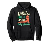 Yoga Pilates Like A Sport Yoga Divertido Sudadera con Capucha