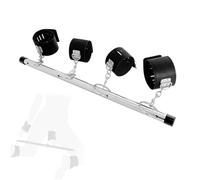 Yoga pole cuero bondage entrenador, yoga fitness escenarios de entrenamiento. Resistente y ajustable con esposas para manos y pies