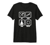 Yoga Programa Diario Yoga Estilo de Vida Camiseta Premium