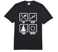 Yoga Programa Diario Yoga Estilo de Vida Comfort Colors Adult Heavyweight T-Shirt