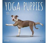 Yoga Puppies - Welpen Yoga 2026 - 16-Monatskalender: Original BrownTrout-Kalender [Mehrsprachig] [Kalender]