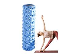 Yoga Roller Mousse - Rollo de espuma para tejidos profundos, masajista miofascial | Liberación de puntos de activación, papel texturizado y hueco, mejora la movilidad muscular y flexibi