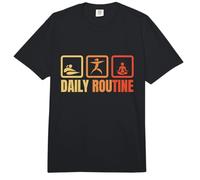 Yoga Rutina Diaria Ejercicio de Yoga Comfort Colors Adult Heavyweight T-Shirt