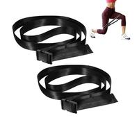 Yoga Strap - Cinturón de yoga, correa elástica para yoga, 2 piezas de equipo de ejercicio ajustable, cinturón de estiramiento manual de yoga, cinturón de estiramiento de yoga, cinturón de