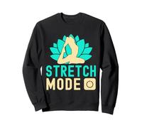 Yoga Stretch Mode On Yoga Divertido Sudadera