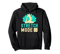 Yoga Stretch Mode On Yoga Divertido Sudadera con Capucha