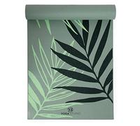 Yoga Studio Esterilla de yoga adhesiva diseñada | Oeko-Tex Antideslizante a prueba de desgarros | Entrenamiento Ejercicio Gimnasio Fitness Mandala Yoga & Pilates Mat | 183 cm x 61 cm x 6 mm - Paradise