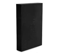 Yoga Studio YS/Block/Black Bloque Estudio de Yoga, 30 cm x 20 cm x 5 cm, Antideslizante EVA con Bordes biselados, Accesorio de Ejercicio Ligero, Color Negro, Unisex, Normal